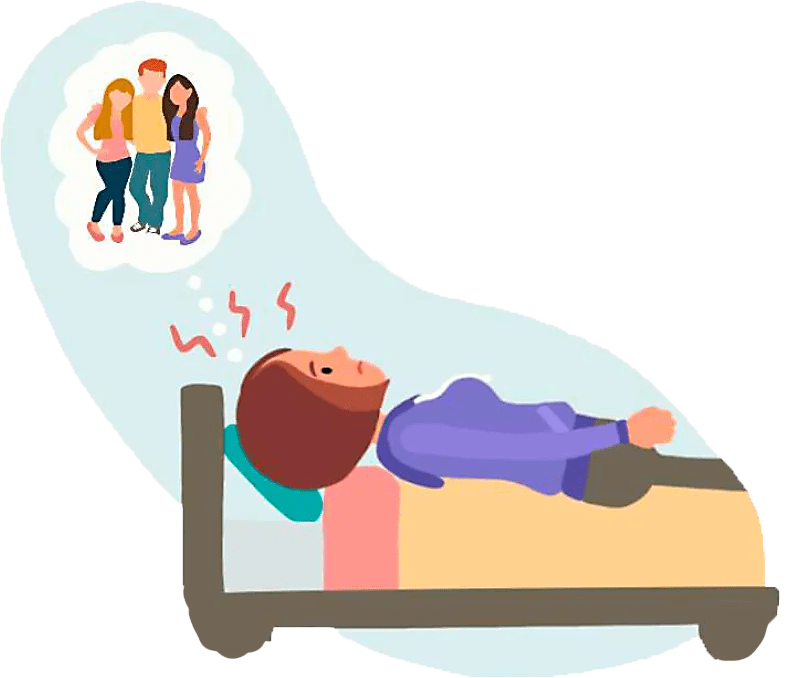Ilustración sobre estrés, cambios importantes en la vida y su impacto en el sistema nervioso y la regulación emocional