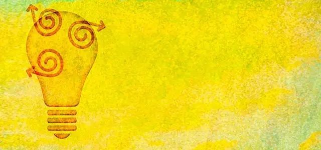 Image of a light bulb on a yellow background accompanying the introductory text of Somatic Experiencing workshops