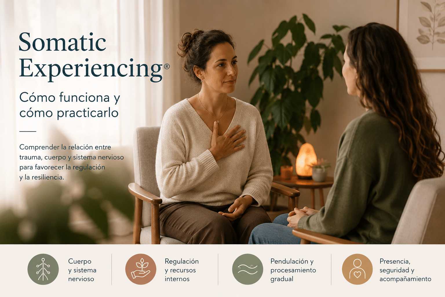 Somatic Experiencing® y regulación del sistema nervioso en un entorno de escucha y presencia